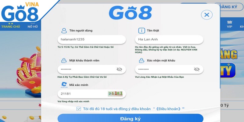 Khi đăng ký anh em có cơ hội tiếp cận sân chơi giải trí lý tưởng