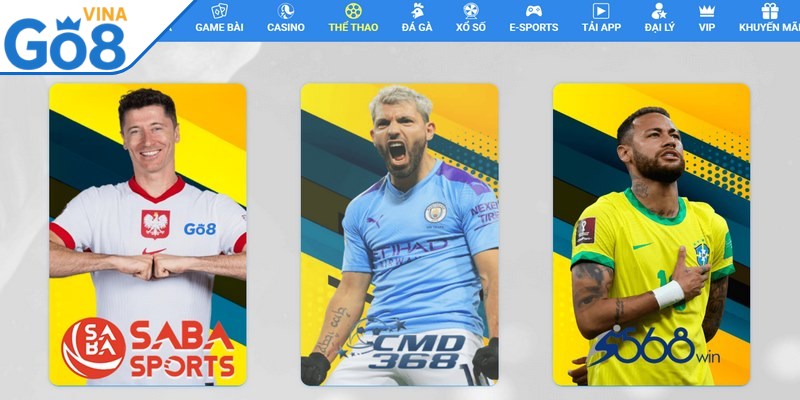 Thể thao Go8 là lựa chọn lý tưởng cho cược thủ đam mê chơi esport