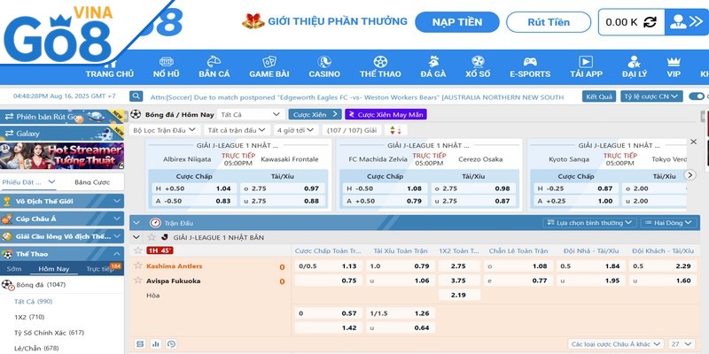 Trong sảnh chơi hấp dẫn với bảo mật cao, thanh toán chớp nhoáng